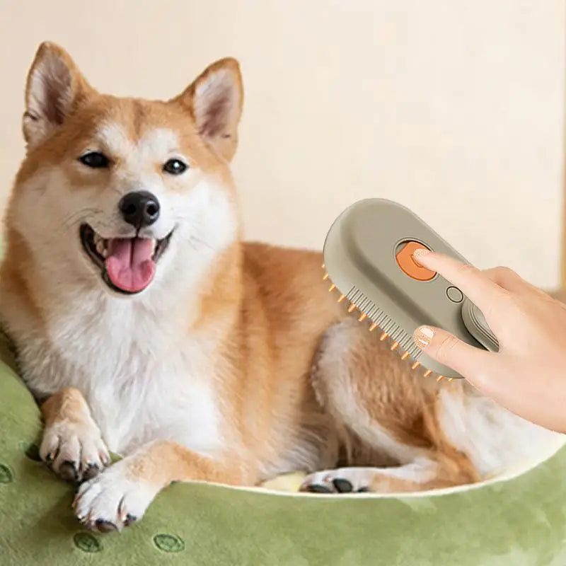 Cat Steam Brush Steamy Dog Brush 3 in 1 Electric Spray Cat Hair Brushes for Massage Pet Grooming Comb Hair Removal Combs